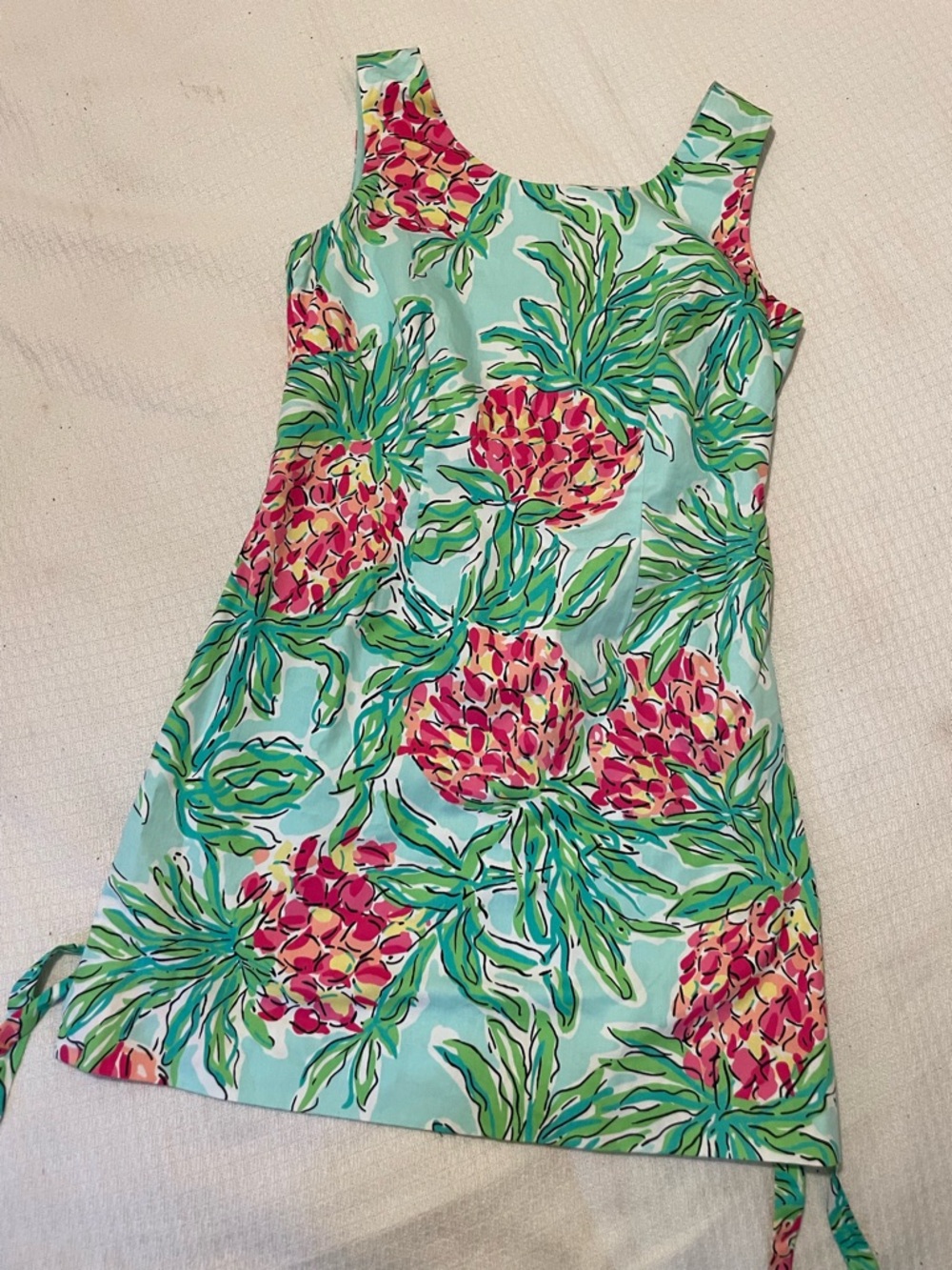 Rare Lilly Pulitzer Delia Dress inSpike the Punch Sandbar Blue 4